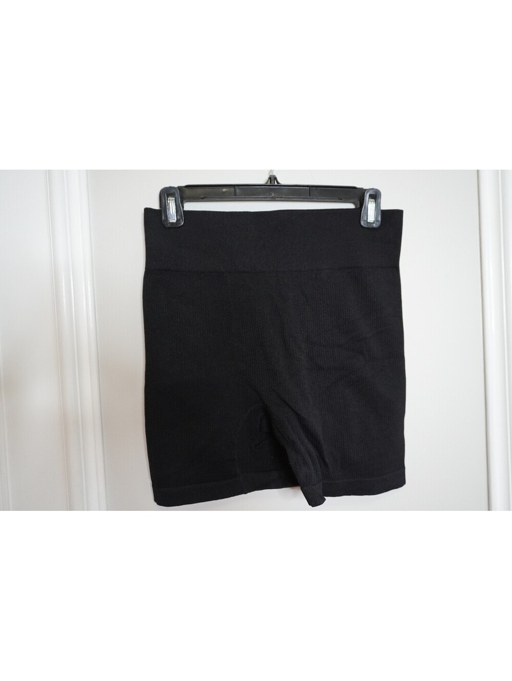 Black High Waist Seamless Shaping Shorts